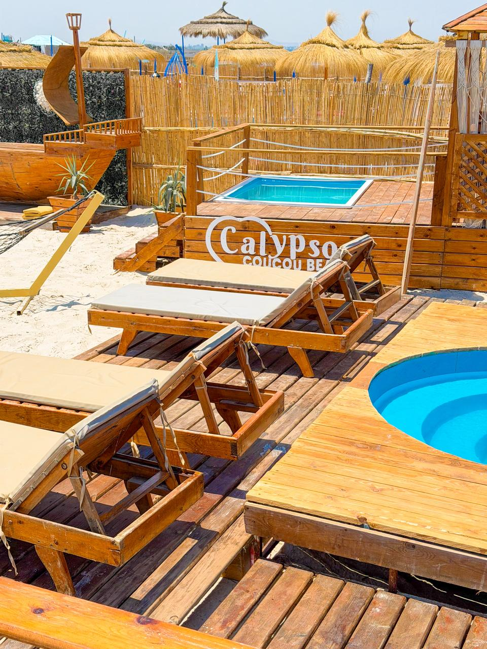 Transfert en bateau chez Calypso